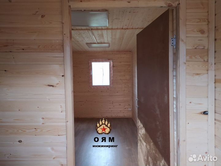 Блок контейнер бк01 бытовка с вагонкой BKT1108221