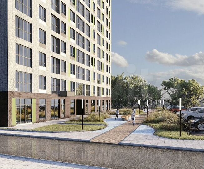 2-к. квартира, 39 м², 3/17 эт.