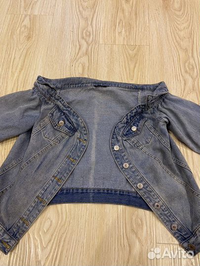 Укороченная джинсовка