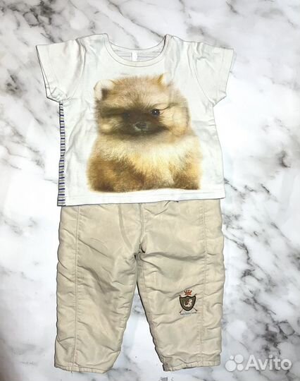 Детская одежда пакетом 74 80 для девочки,мальчика