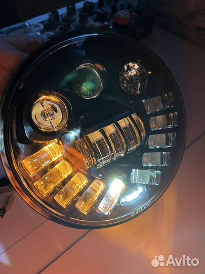 Светодиодные фары на Ниву niva 2121,21213,21214