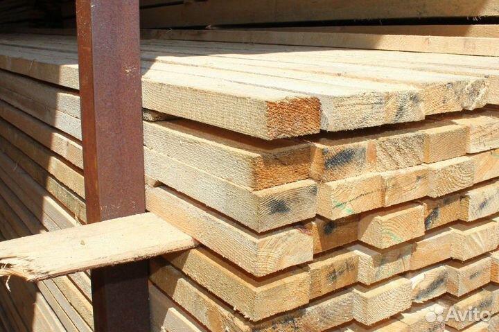 Доска обрезная 50*100*6000