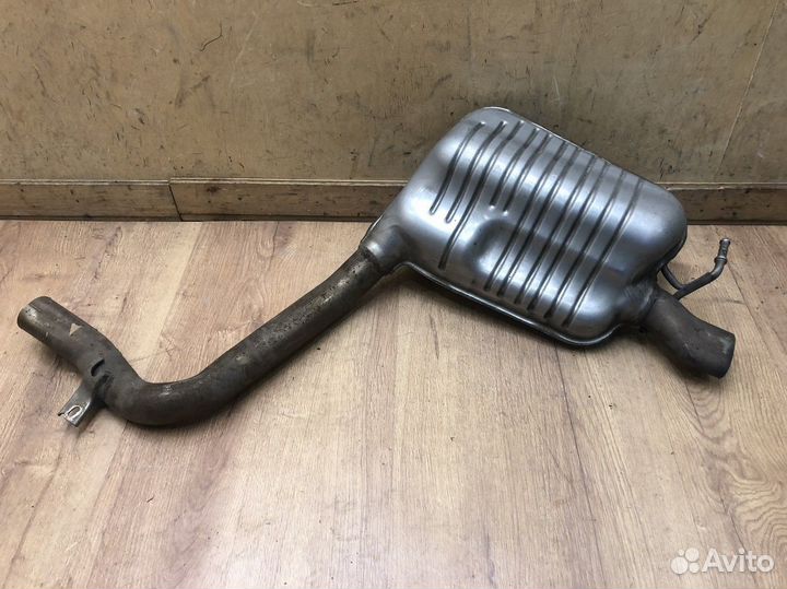 Задняя часть глушителя Mercedes CLS W218