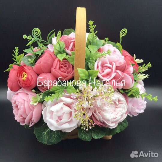 Букет из мыла