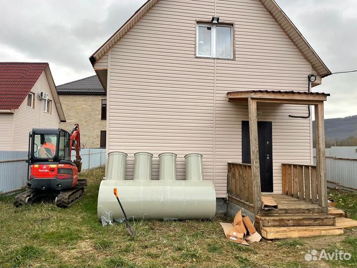 Септик для частного дома под ключ