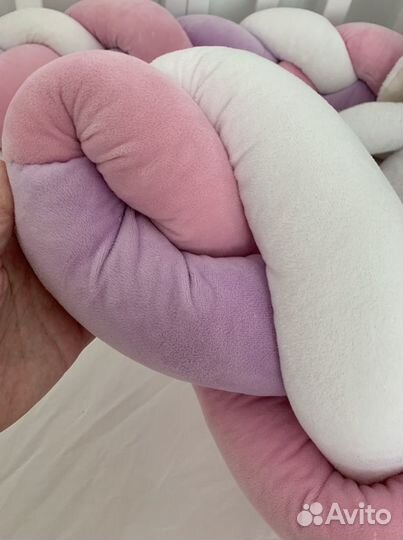 Бортики в детскую кроватку