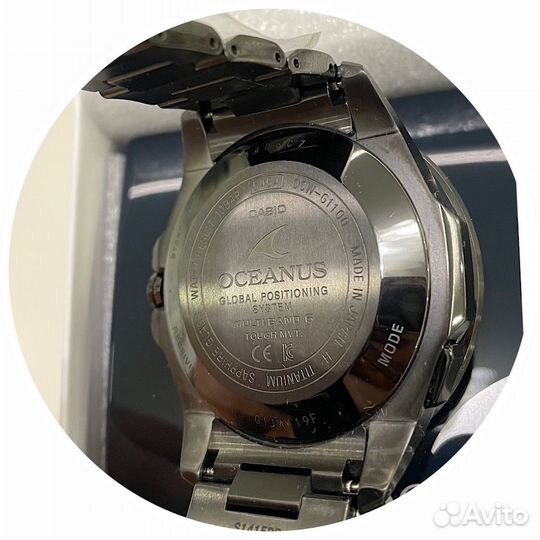 Наручные часы Casio Oceanus OCW-G1100B-1A