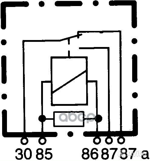 4RD 965 453-041 реле универсальное Peugeot, Ci