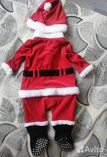 Новогодний костюм деда мороза