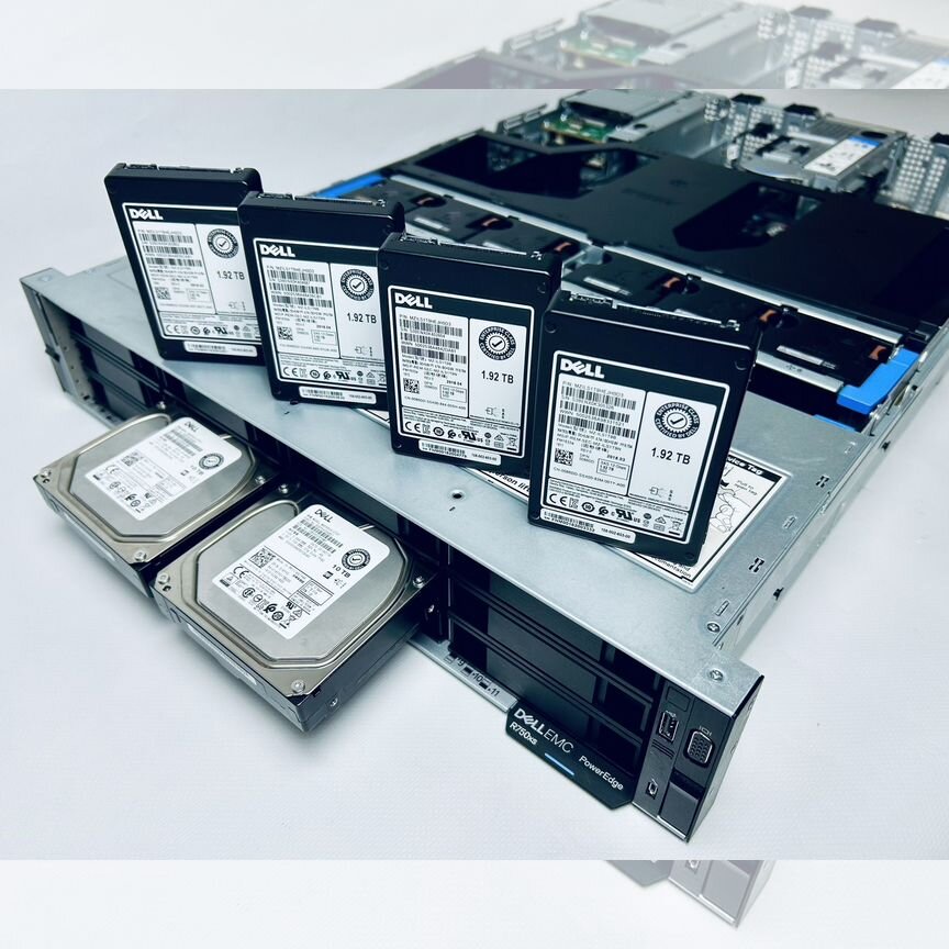 [R750XS] Сервер Dell 12lff 2sff Xeon Gold 6330 128gb R750xs