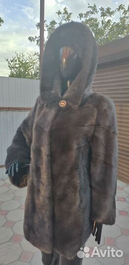 Норковая шуба 48 размер