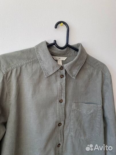 Рубашка вельветовая