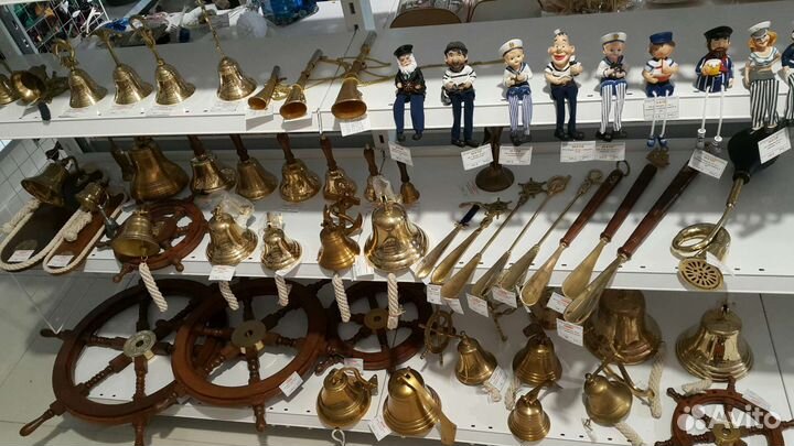 Корабельная рында штурвал колокольчик