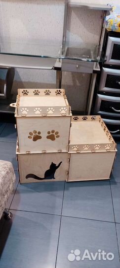 Домик лежанка для кошки