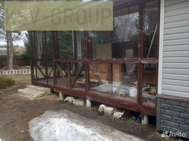 Мягкие окна на веранду