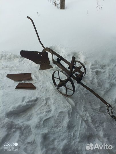 Конный плуг