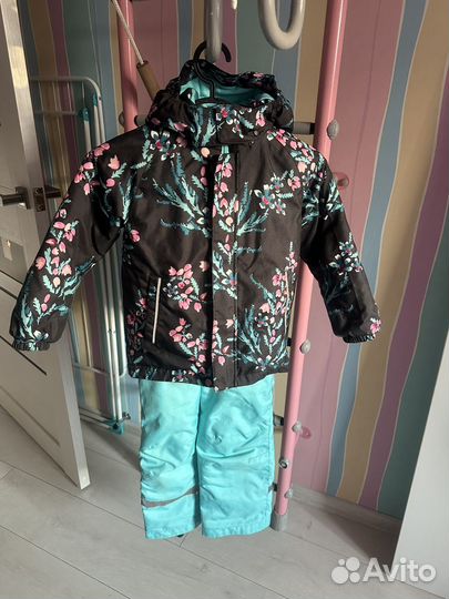 Зимний костюм для девочки 110