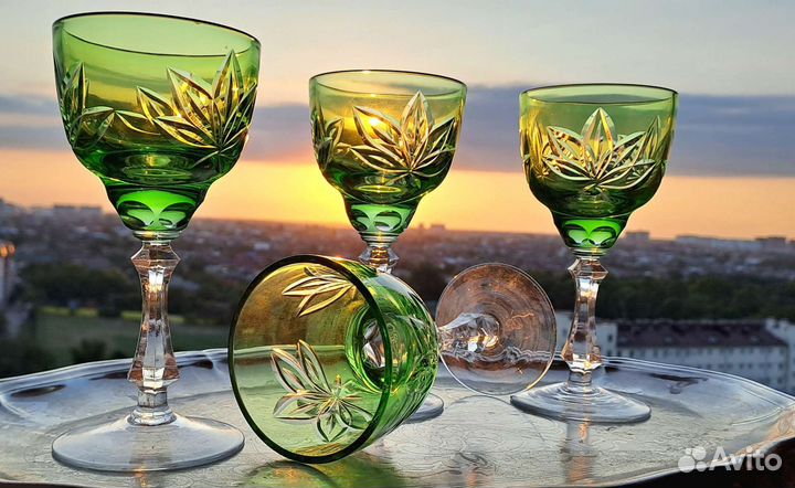 Бокалы хрустальные СССР
