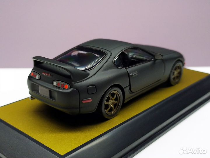 1:43 Toyota Supra A80 MK4 Black Matt