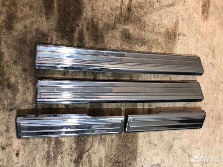 Накладка на порог салона Mercedes-Benz S-Class