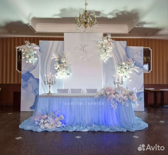 Оформление декор свадьбы, выездная регистрация