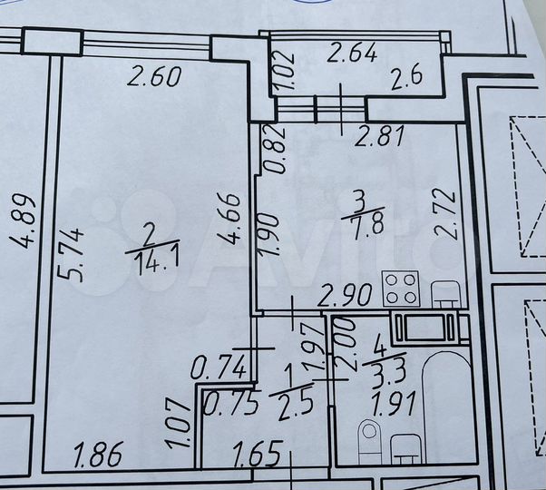 1-к. квартира, 28 м², 12/18 эт.