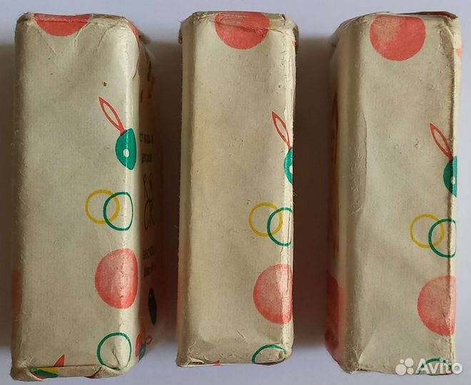 Мыло Детское, Земляничное. СССР