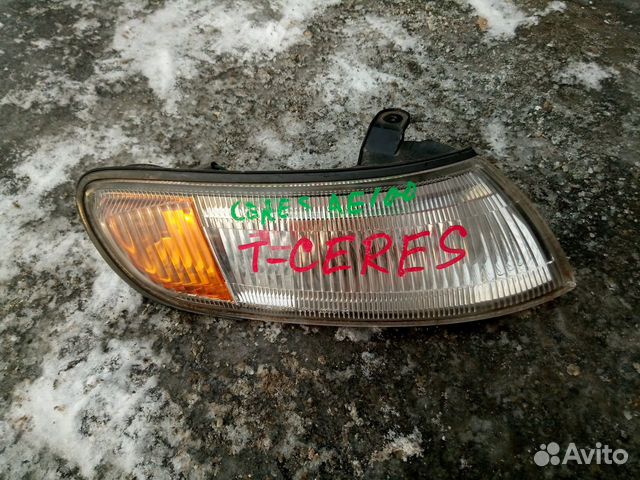 Габарит правый toyota ceres ae101