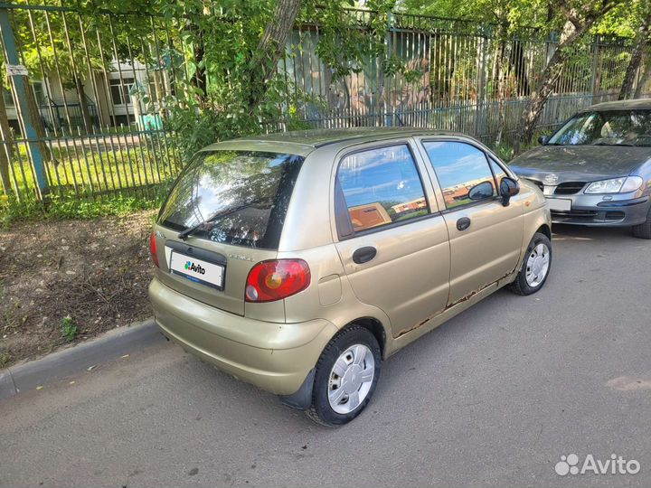 Daewoo Matiz 0.8 МТ, 2006, 125 000 км