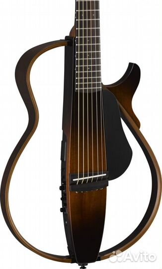 Yamaha SLG200S tobacco brown SB silent-гитара