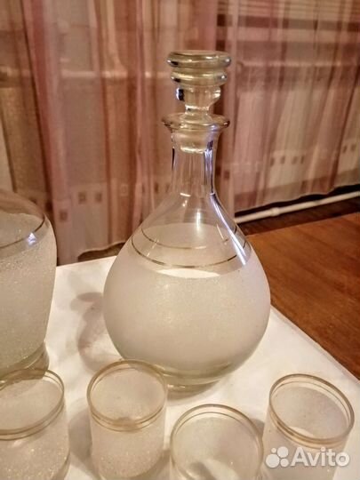 Графины, стопки СССР