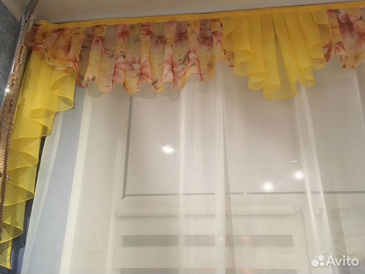 Штора на кухню