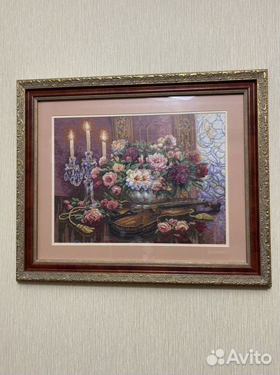 Картина вышитая крестом dimensions