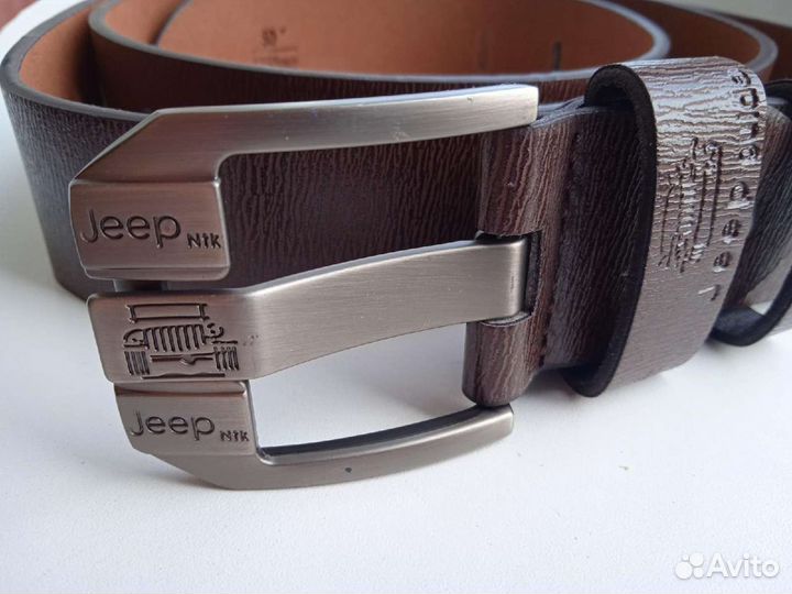 Ремень мужской кожаный 