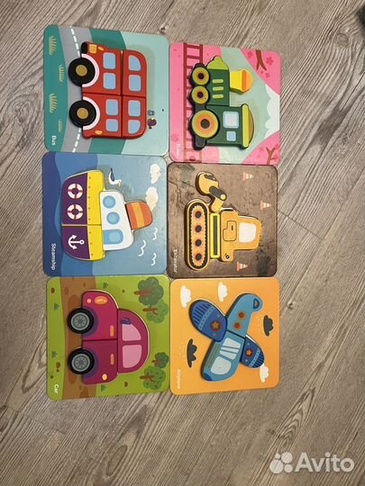 Пазл набор Tooky Toy Транспорт