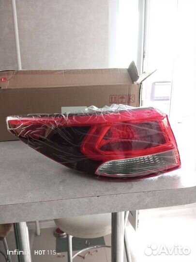 Левая задняя фара на kia rio 4