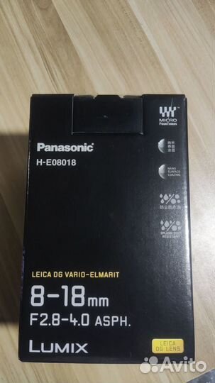 Объективы Canon, Panasonic и др