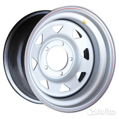 Off-Road Wheels 8x16/5x139,7 ET-19 D110 УАЗ серебр