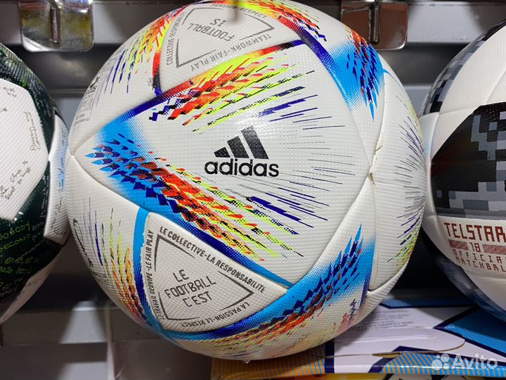Футбольный мяч термомпаенный 5,4 адидас найк