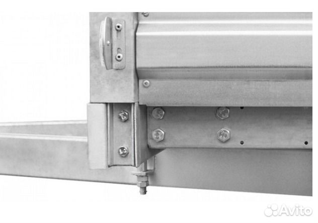 Прицеп с подрамником, оцинк., усиленный