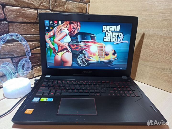 Мощный игровой ноутбук Asus i5/8gb/Gtx1060/FullHd