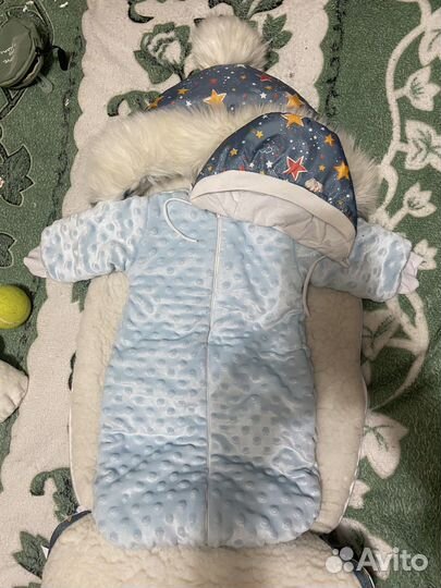 Конверт на выписку зимний