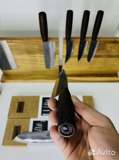 Кухонный нож кованая сталь