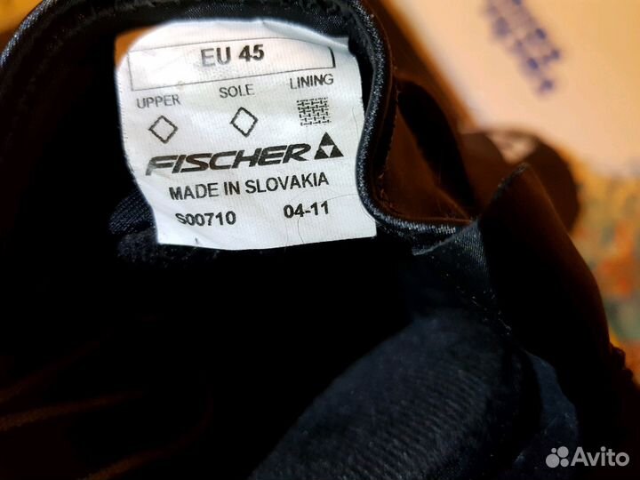 Ботинки беговые Fischer RC 7 Skate 45 EU и ещё RCS