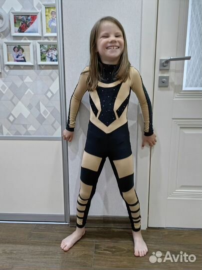 Гимнастический комбинезон дуэт