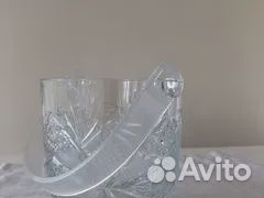 Хрустальное ведерко для льда