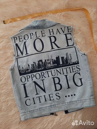 Джинсовая жилетка для мальчика Gloria jeans