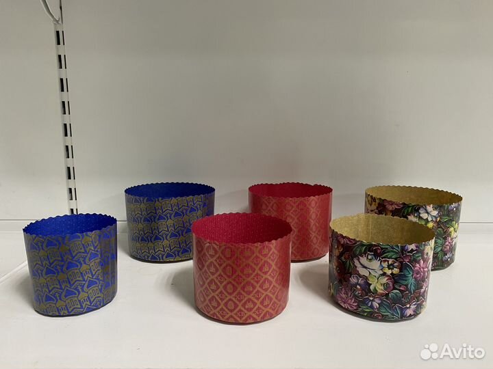 Бумажные формы для куличей