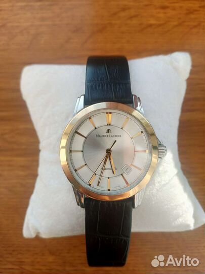 Maurice Lacroix Pontos Date750/18K gold Bezel