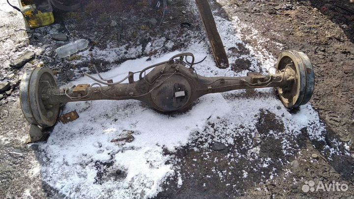 Mitsubishi l200 задний мост в сборе